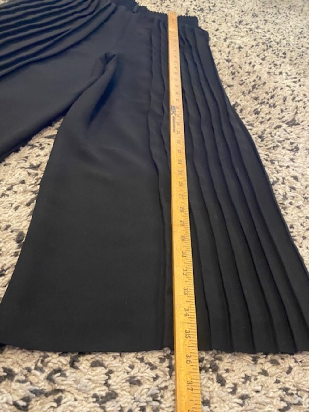 VTG Pleated Culottes/ Gaucho Pants Braemer by Jeremy Scott Size 8 Made in Canada - Picture 11 of 14